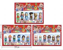 FIGURINES COCOMELON - 6 PERSONNAGES ASST